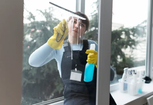 Nettoyage de vitres intérieures et extérieures à Ganagobie